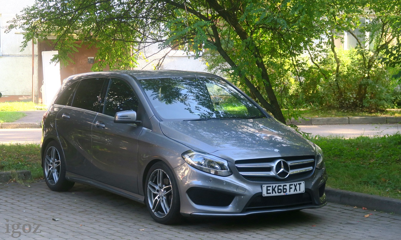 EK66FXT, Mercedes-Benz B-Klasse 2nd gen (W242/W246), 2011–2014 (general model)