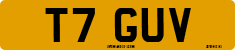 License plate of the United Kingdom, 1983 year system