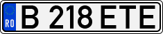 License plate of Romania, Regular plates