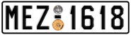 License plate of Greece, Cars