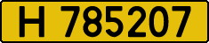 License plate Kazakhstan, Foreign citizens and enterprises