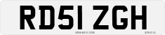 License plate of the United Kingdom, 2001 year system