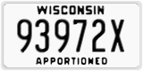 Wisconsin, Apportioned (12345A)