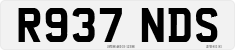 License plate of the United Kingdom, 1983 year system