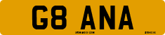 License plate of the United Kingdom, 1983 year system