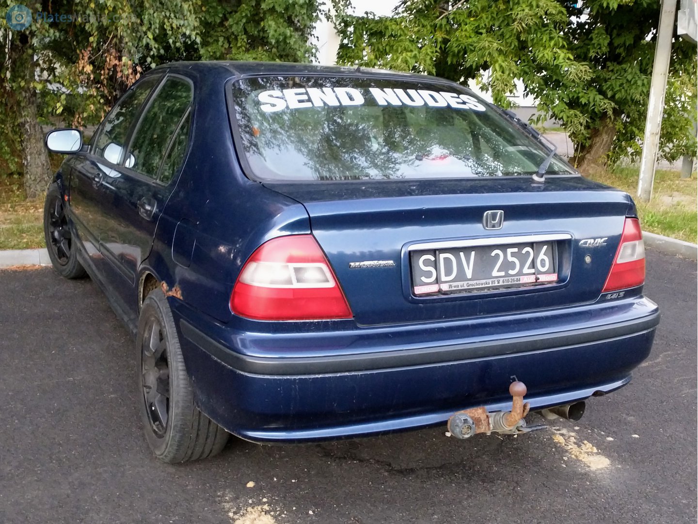 SDV 2526, Honda Civic 6th gen Fastback (MA/MB; EU-market), 1995–2001