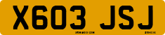 License plate of the United Kingdom, 1983 year system