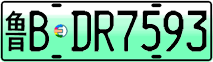 License plate of China, Electric vehicles