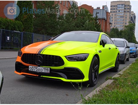 о075хо198, Mercedes-Benz AMG GT 4-door Coupé
