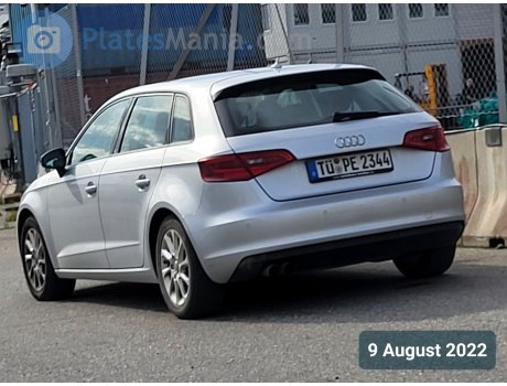 TÜ PE 2344, Audi A3