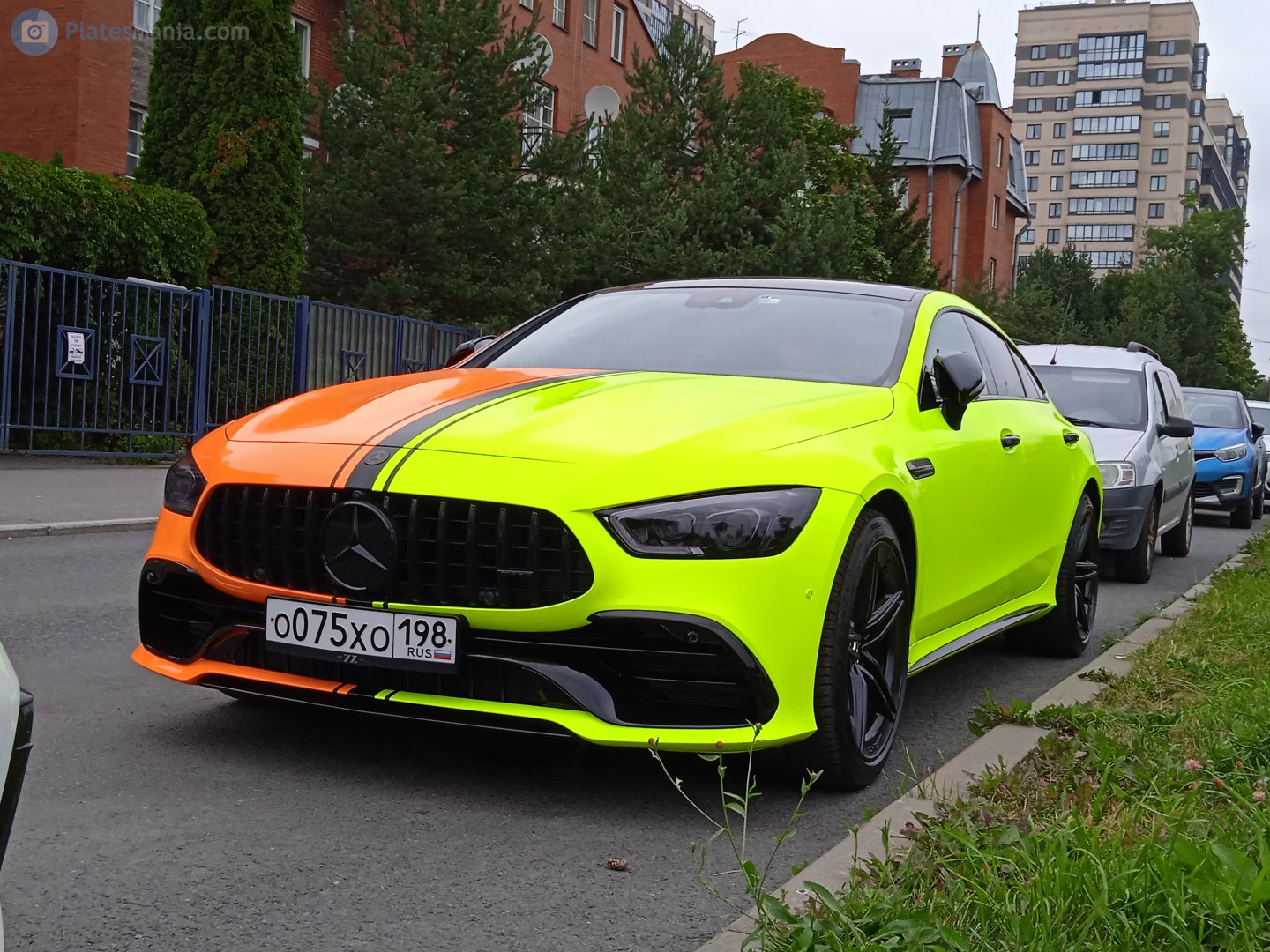 о 075 хо 198, Mercedes-Benz AMG GT 4-door Coupé 1st gen (X290), 2018–