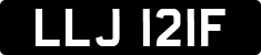 License plate of the United Kingdom, 1963 year system