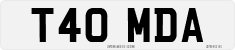 License plate of the United Kingdom, 1983 year system