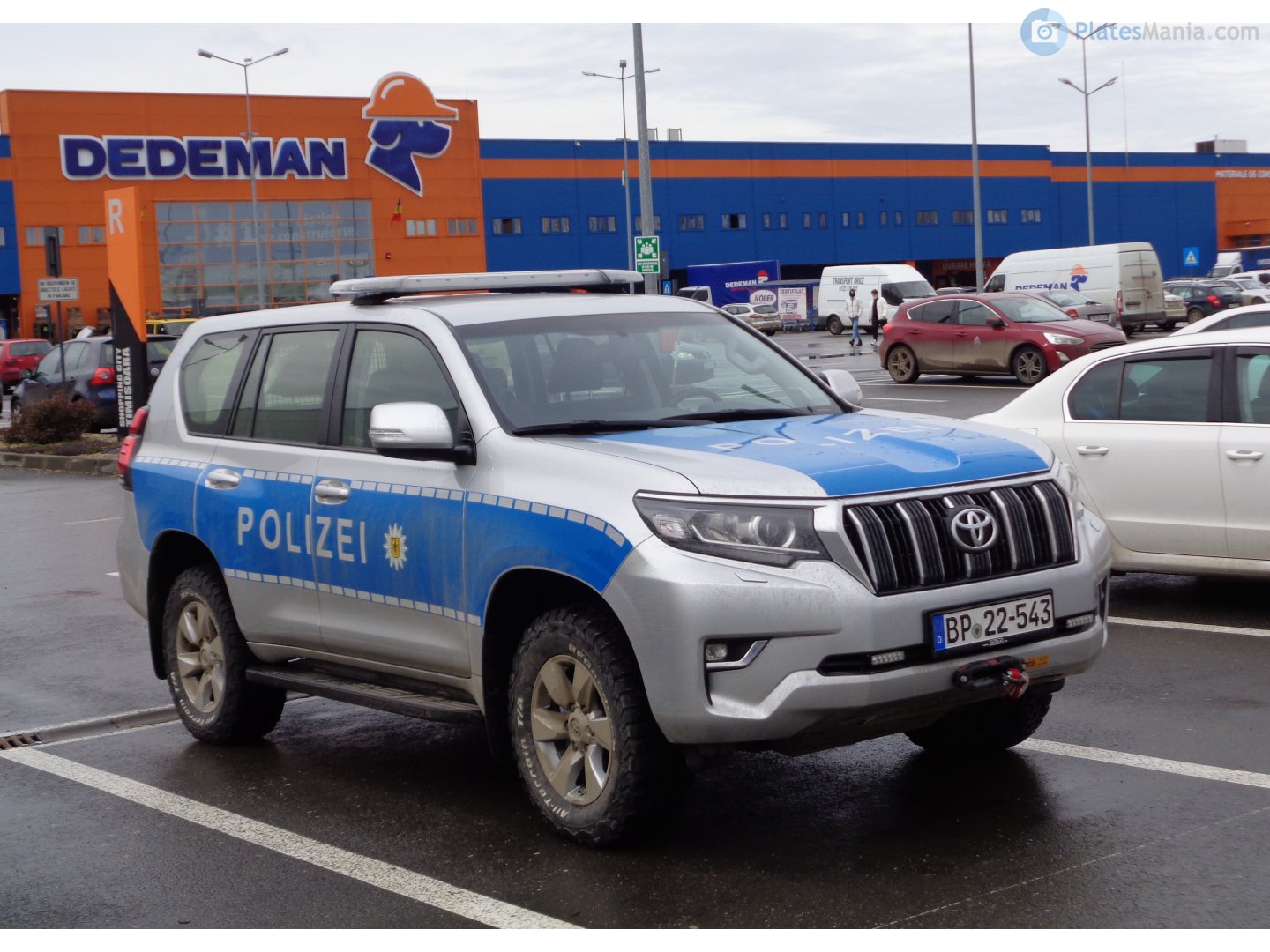 BP 22-543, Toyota Land Cruiser Prado 4th gen 5-door SUV (J150), 2nd facelift, 2017–2023