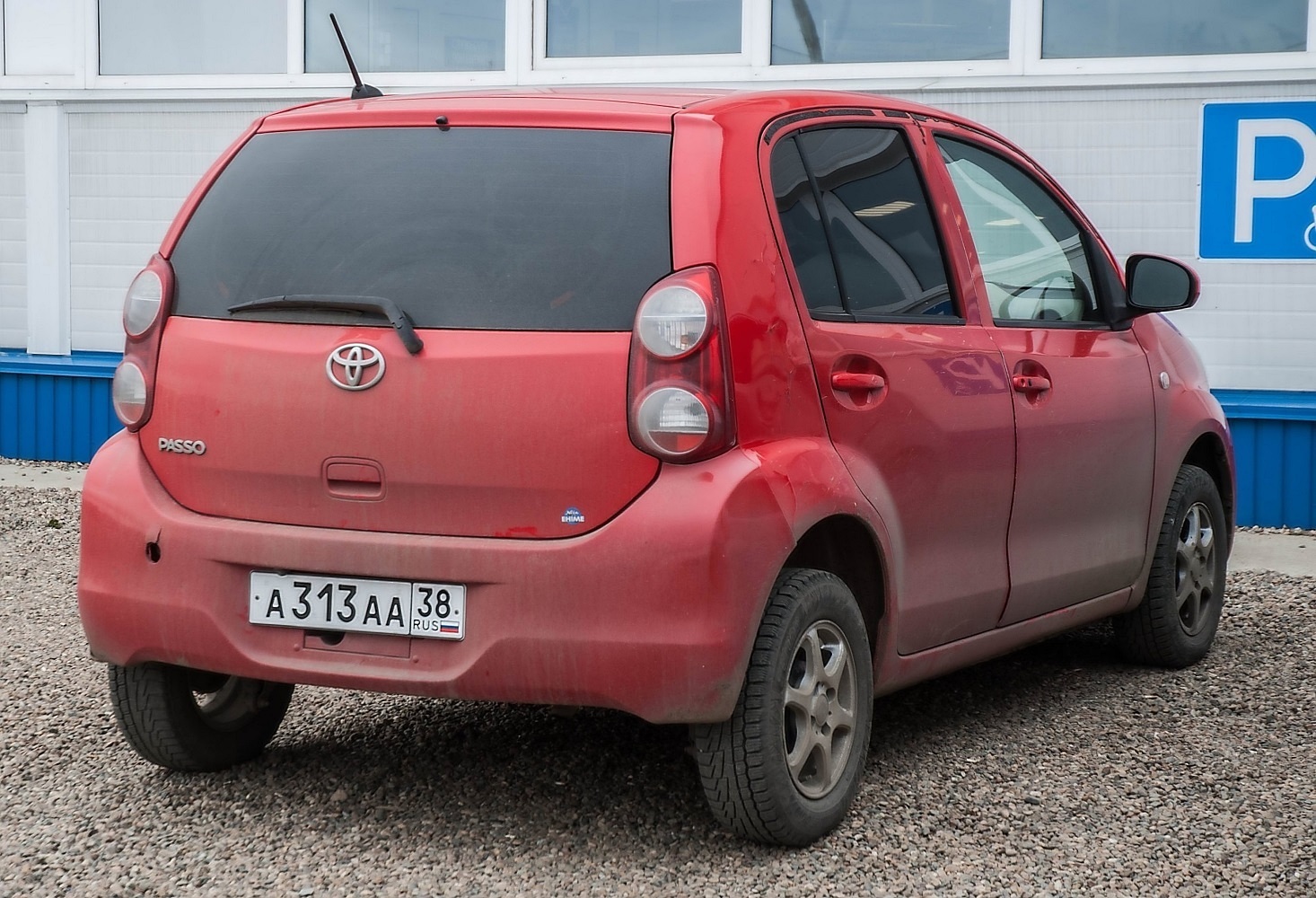 а 313 аа 38, Toyota Passo 2nd gen (M500), 2010–2016