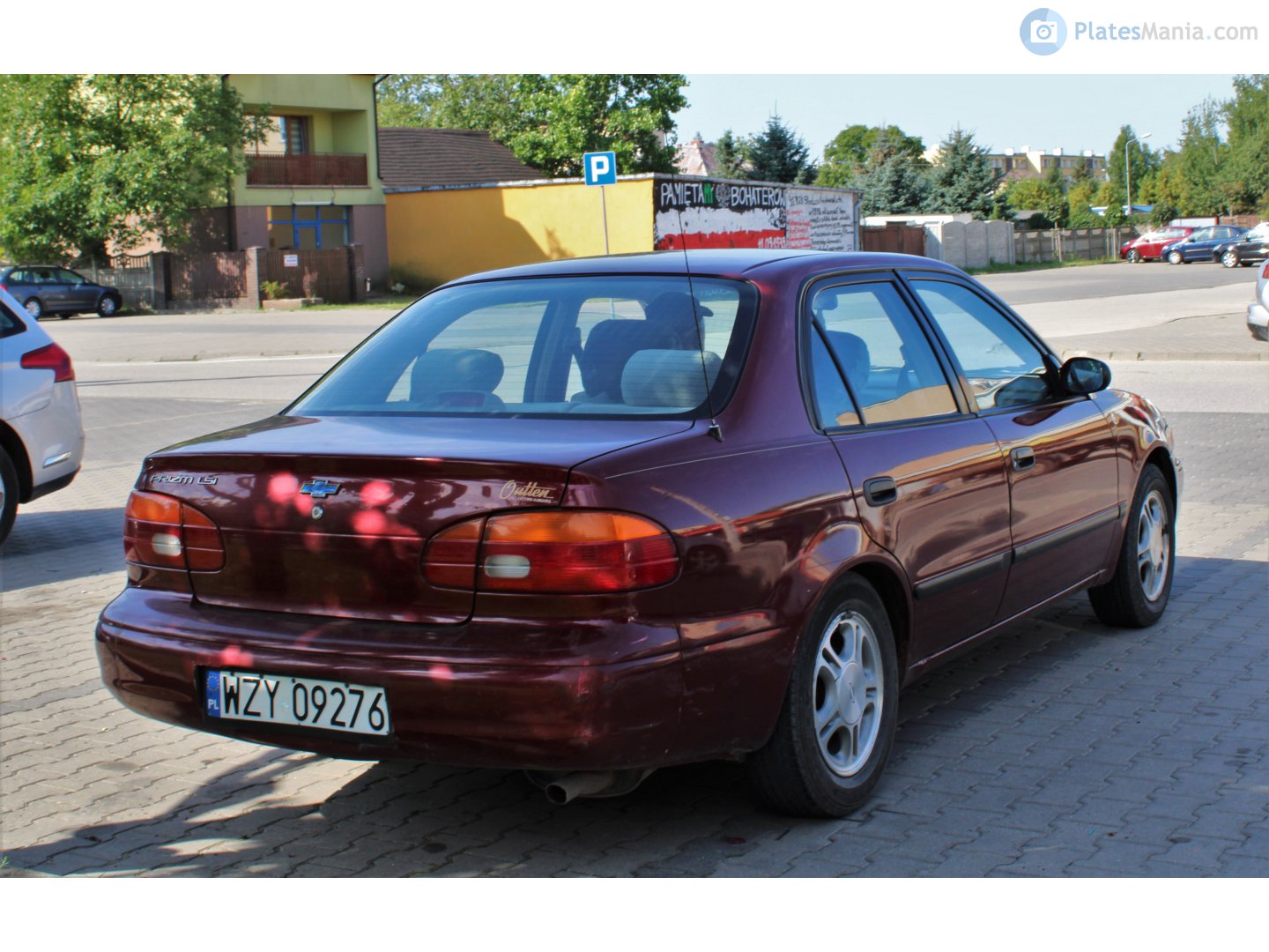 WZY 09276, Chevrolet Prizm 1st gen (E110; NA-market), 1997–2001