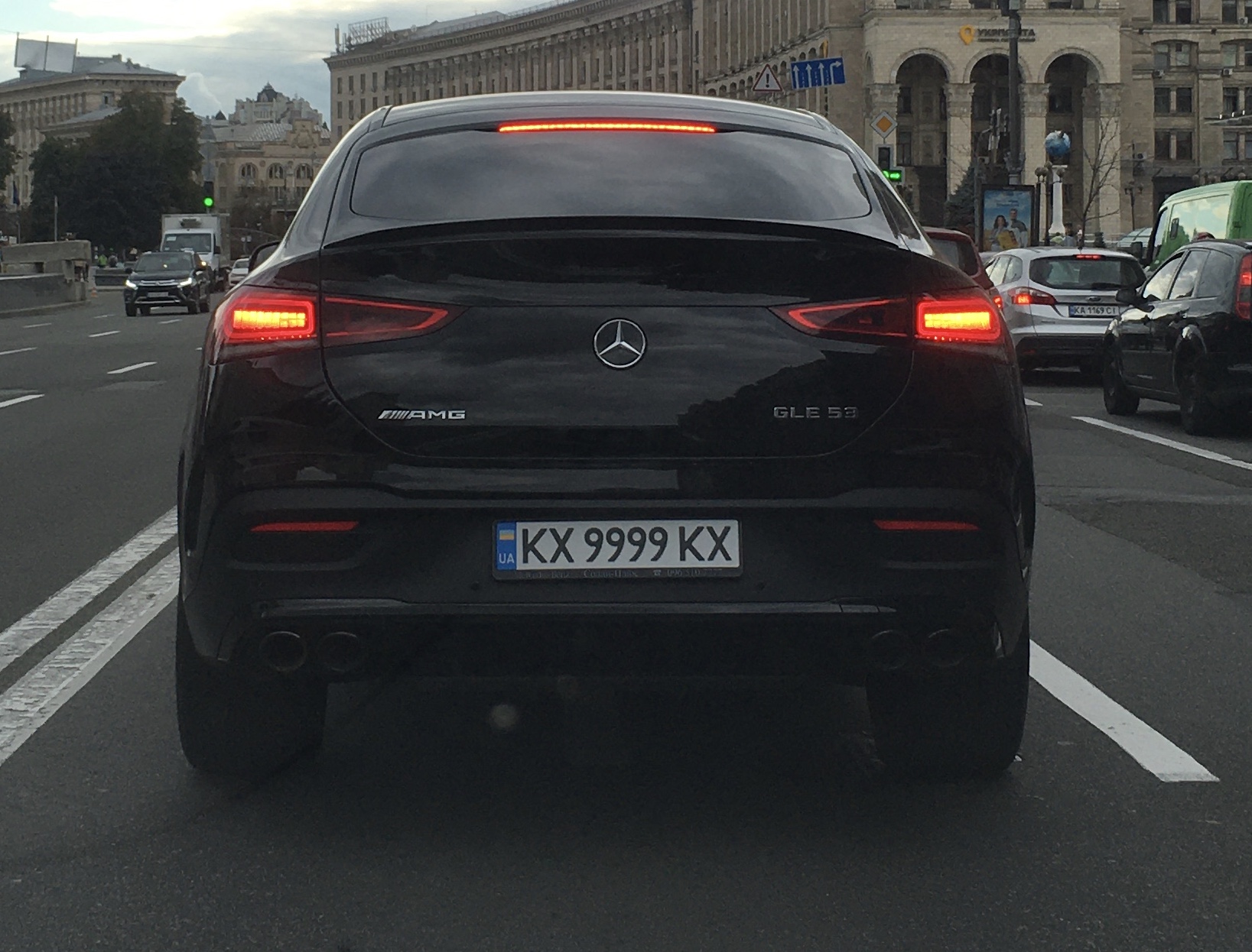 KX 9999 KX, Mercedes-Benz GLE-Klasse 2nd gen Coupé (C167), 2019–