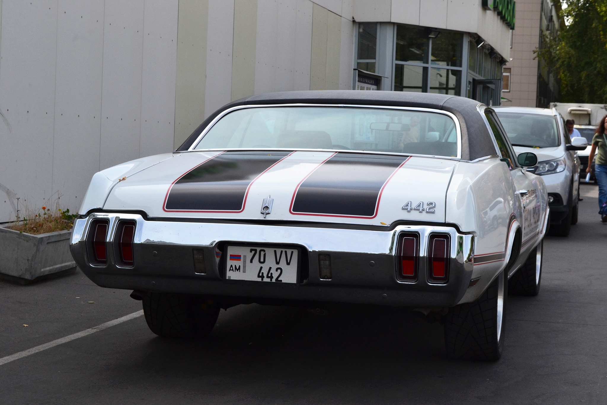 70 VV 442, Oldsmobile 442 2nd gen 1971 Hardtop Coupé (4487; A-body), 3rd facelift, 1970–1971
