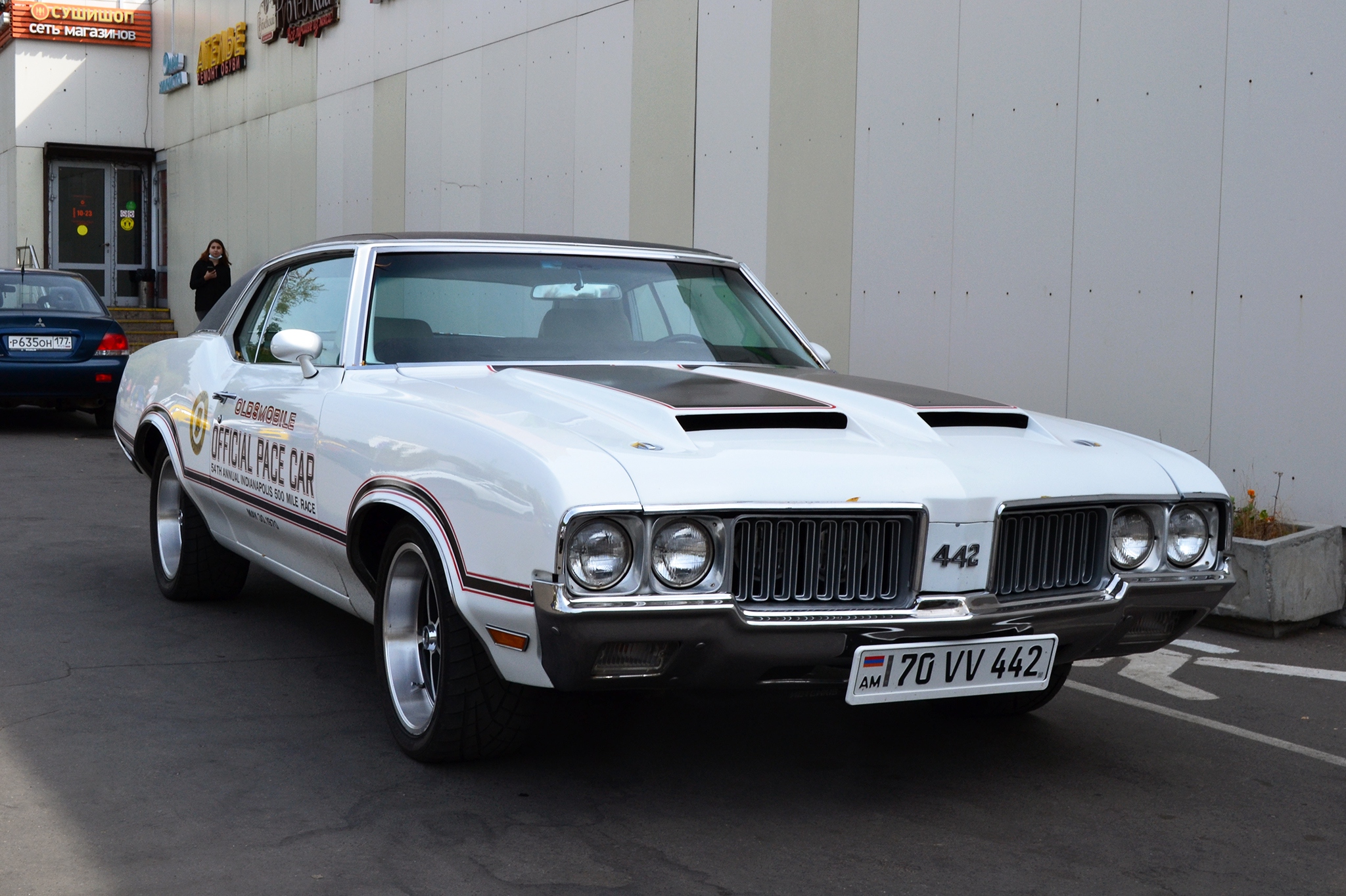 70 VV 442, Oldsmobile 442 2nd gen 1972 (Cutlass 442) Hardtop Coupé (87; A-body), 4th facelift, 1971–1972