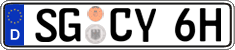 German license plate, Plates for oldtimers (type 