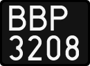 License plates of Poland, 1976 year system