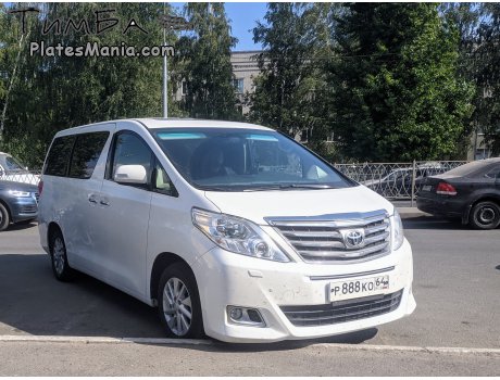 р888ко64, Toyota Alphard