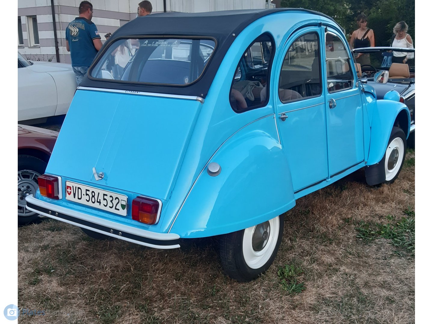 VD 584532, Citroёn 2CV 1st gen Sedan, 1949–1990