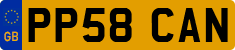 License plate of the United Kingdom, 2001 year system