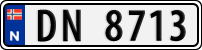 License plate of Norway, Trailers, motorcycles, special vehicles