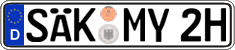 German license plate, Plates for oldtimers (type 