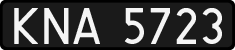License plates of Poland, 1976 year system