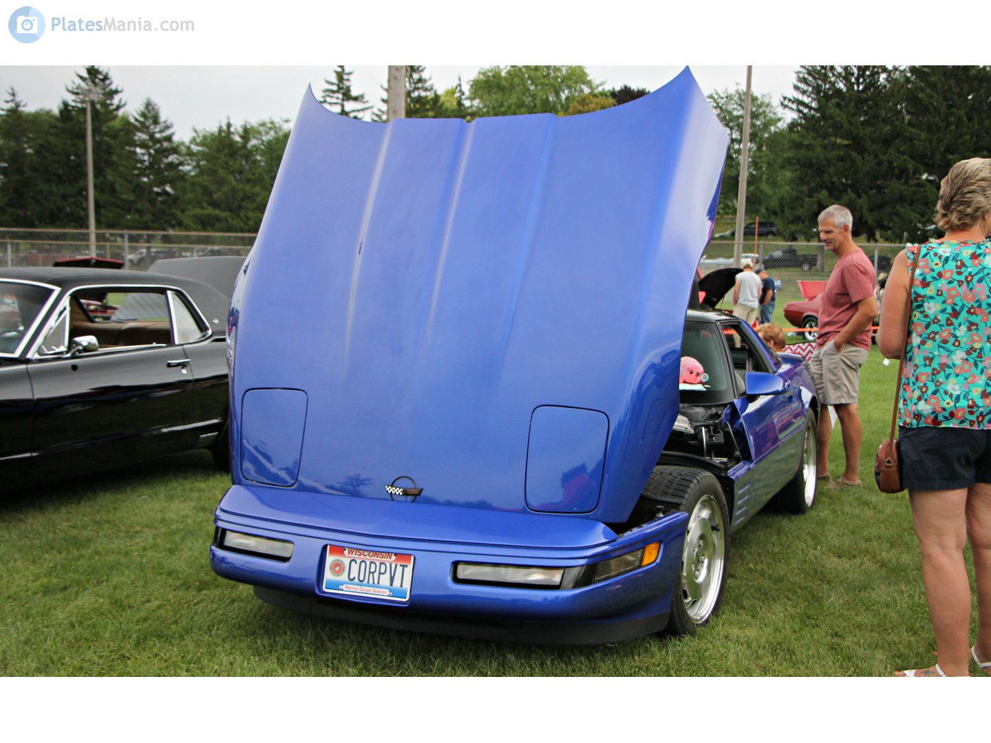 C0RPVT, Chevrolet Corvette 4th gen (Sport Coupé) Targa (C4; 07), facelift, 1990–1996