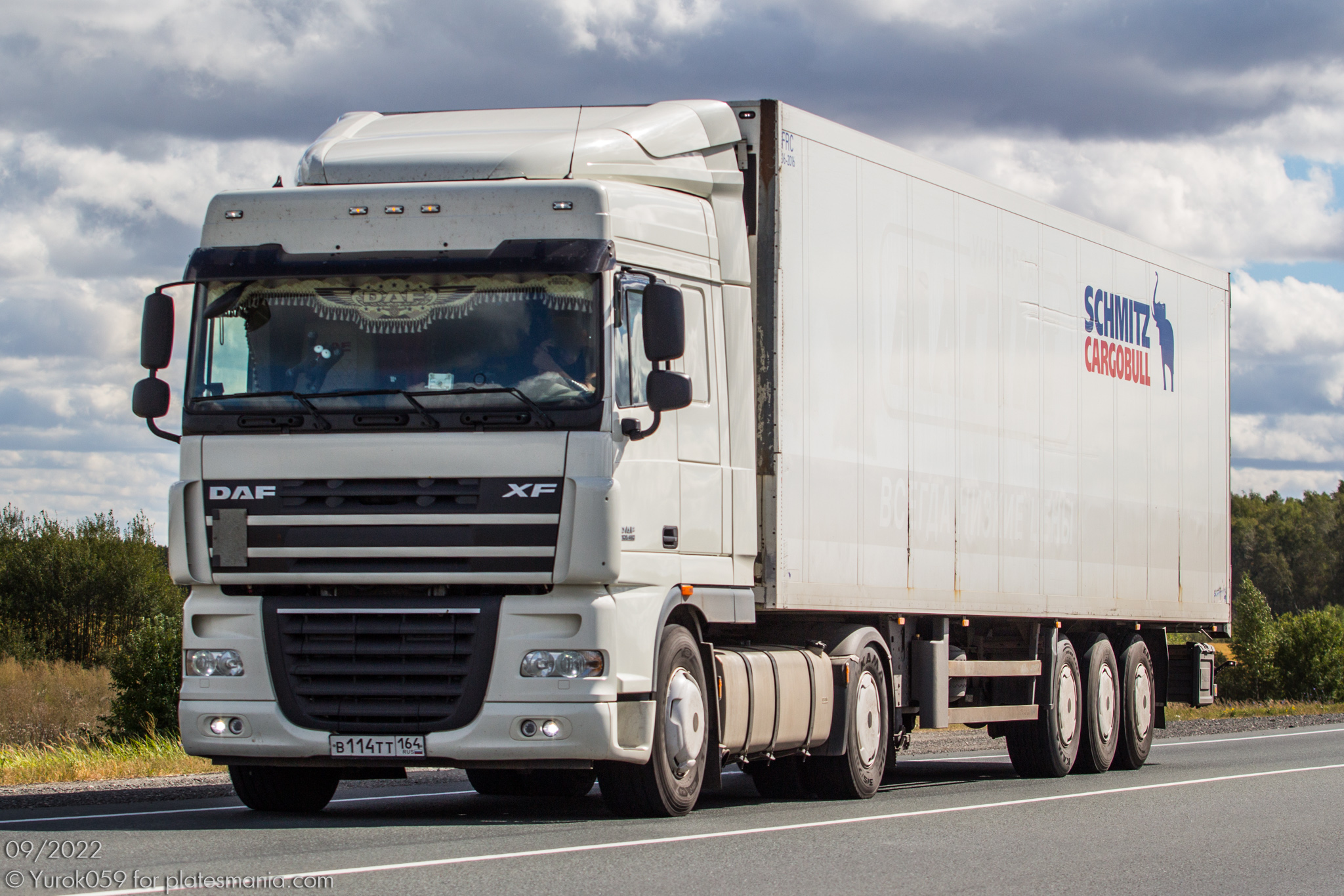 в 114 тт 164, DAF XF 3rd gen (XF105), 2006–2020