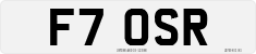 License plate of the United Kingdom, 1983 year system