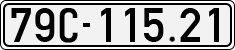 License plate of Vietnam, Cars