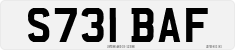 License plate of the United Kingdom, 1983 year system