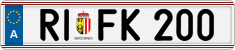 License plate of Austria, Vanity Plates