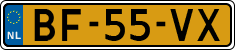 License plate of the Netherlands, Commercial Vehicles (1951-1994 system)