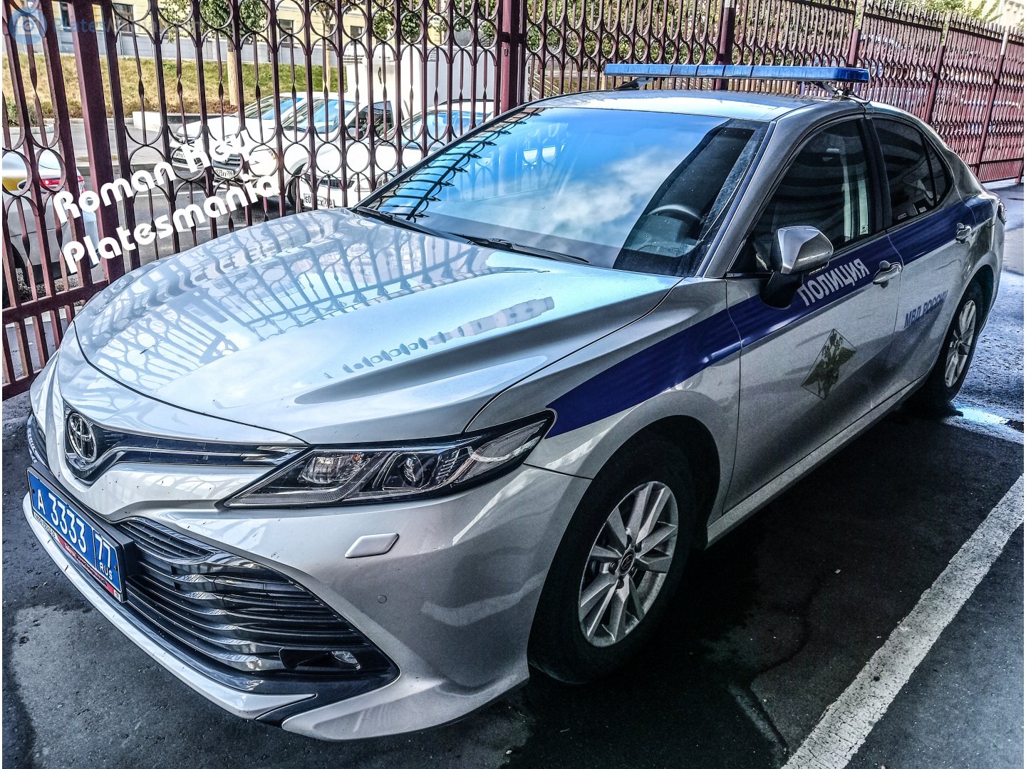 а 3333 77, Toyota Camry 8th gen (XV70), 2017–