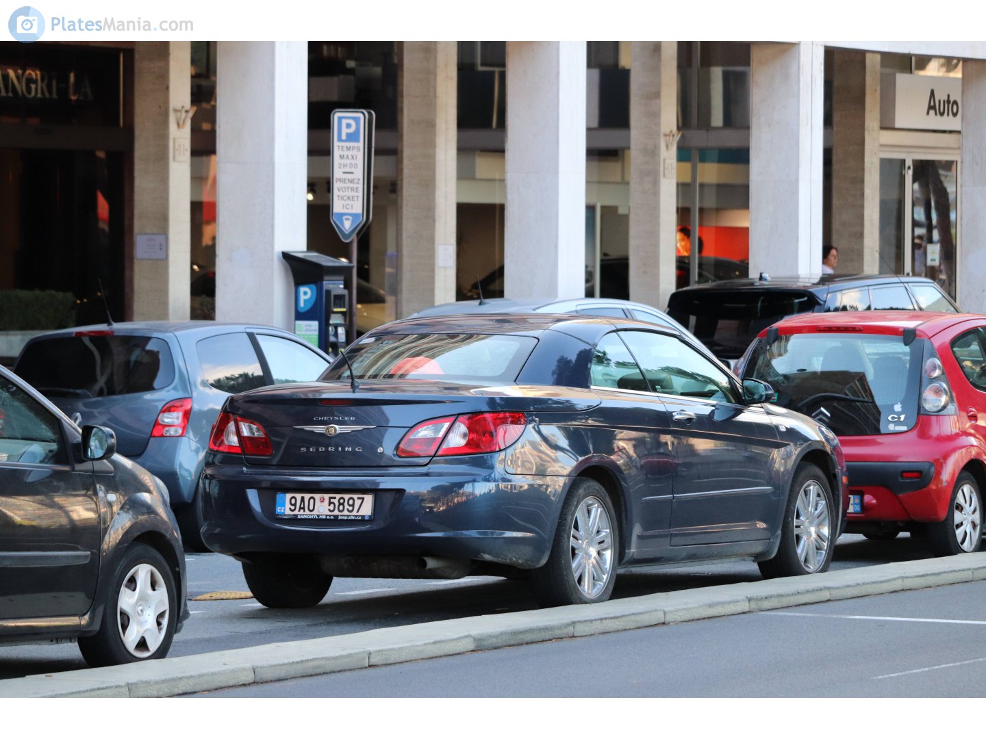 9A0 5897, Chrysler Sebring 3rd gen Convertible (JS), 2007–2010