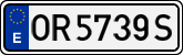 License plates of Spain, 1971 year series