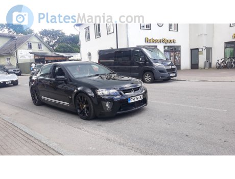 RSHSV80, Vauxhall VXR8