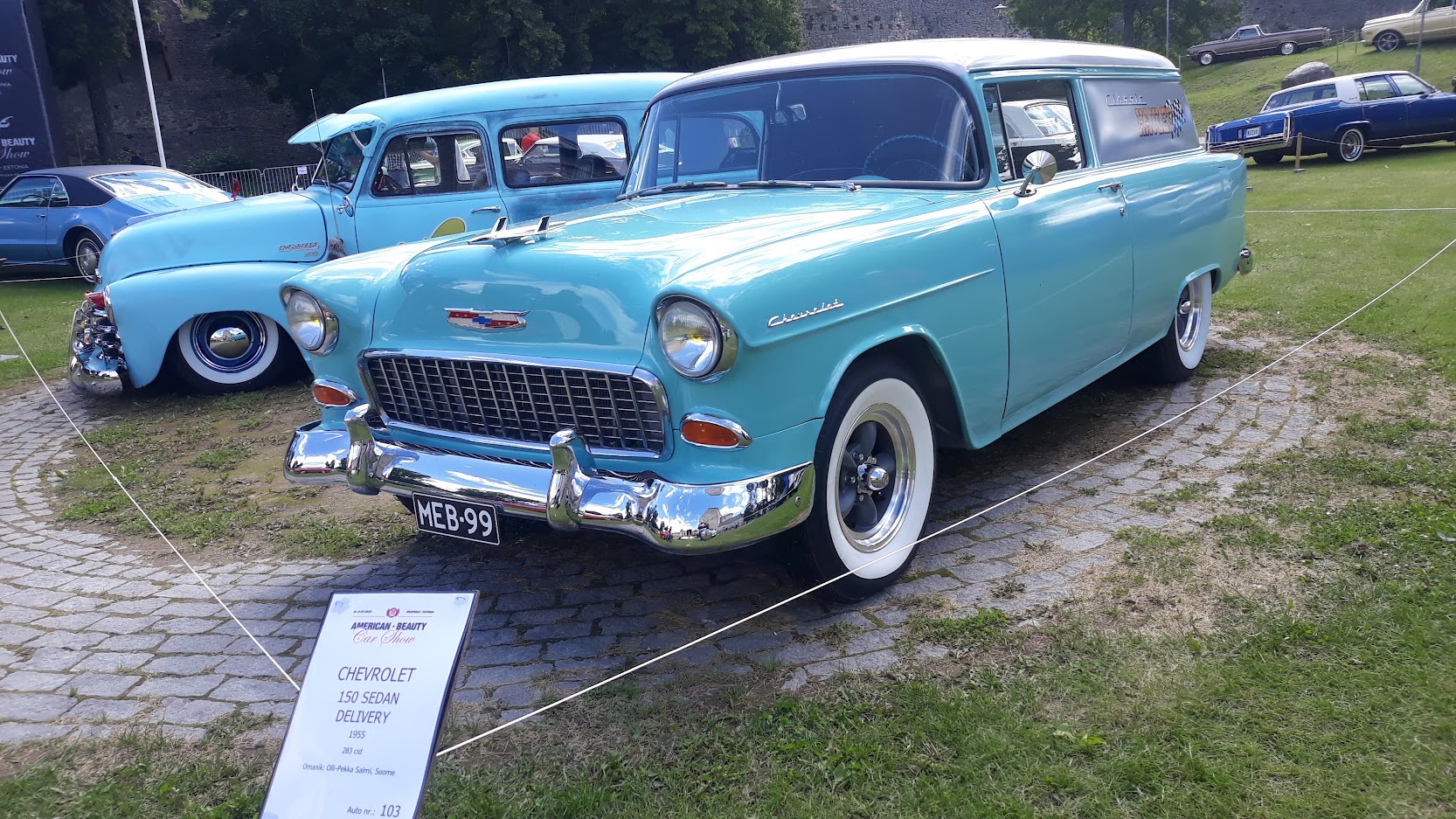 MEB-99, Chevrolet 150 2nd gen 1955 3-door Sedan Delivery (1508-1271; A-body), 1954–1955