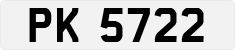 License plate of Hong Kong, AB 1234