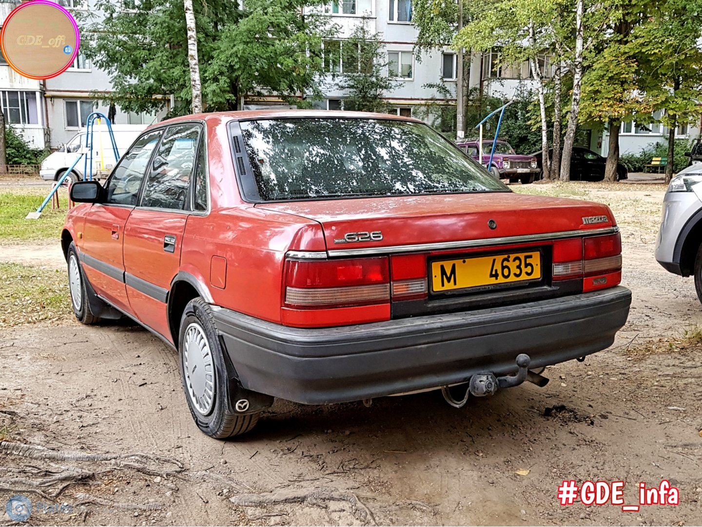 M 4635, Mazda 626 3rd gen Sedan (GD), 1987–1992