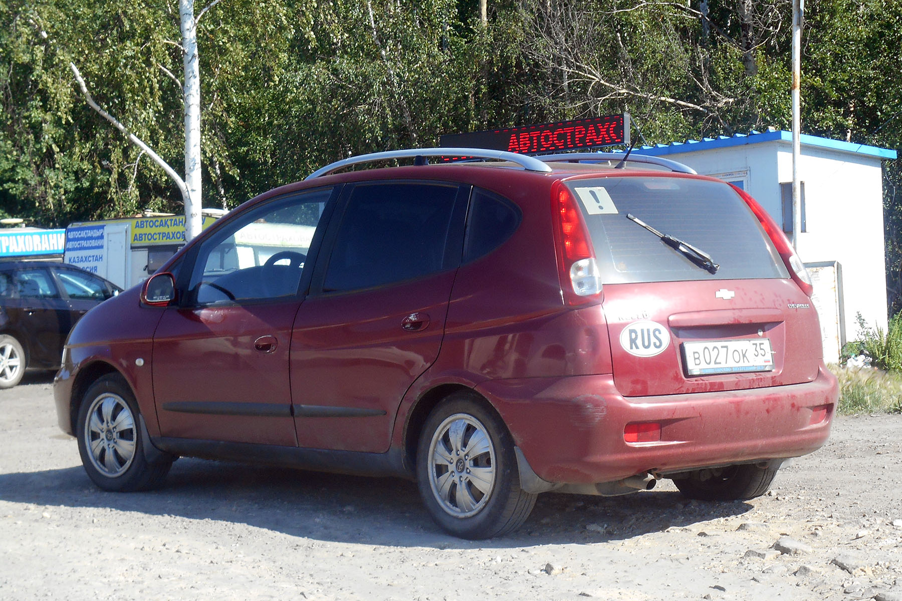 в 027 ок 35, Chevrolet Rezzo 1st gen (U110), 2004–2008