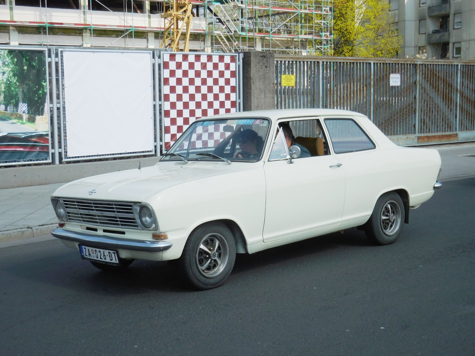 ZA 026-DT, Opel Kadett 2nd gen 2-door Sedan (B), 1965–1973