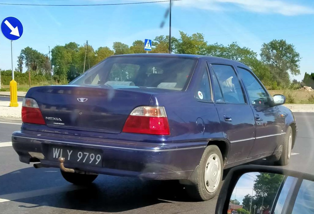 WLY 9799, Daewoo Nexia 1st gen Sedan (T-body), 1995–1997 (–2008 for CIS-market)