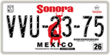 Sonora, Cars (AAA-00-00)