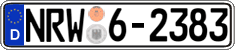 German license plate, Regional authorities